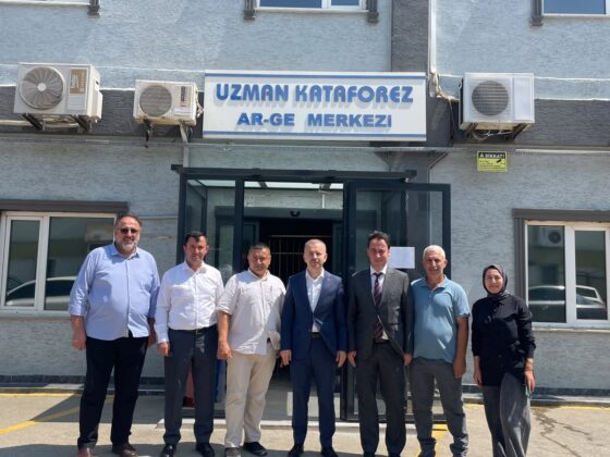 Uzman Kataforez’e Protokol Ziyareti